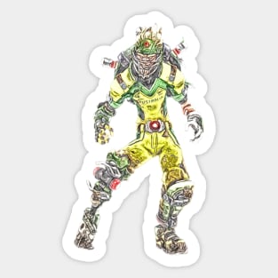 Overwatch Junkrat Cricket Skin Sticker